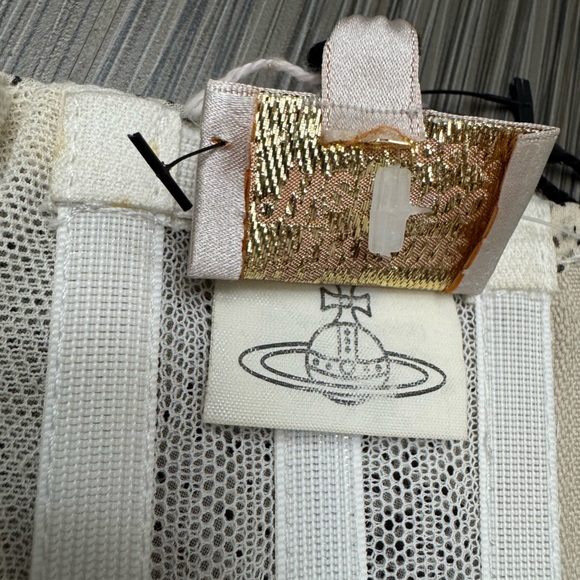 Rare Vivienne Westwood corset crop top Vintage Gold Label - Picture 12 of 16